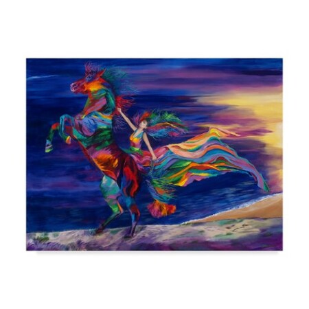 Trademark Fine Art Linzi Lynn 'Night Ride' Canvas Art, 14x19 ALI44078-C1419GG